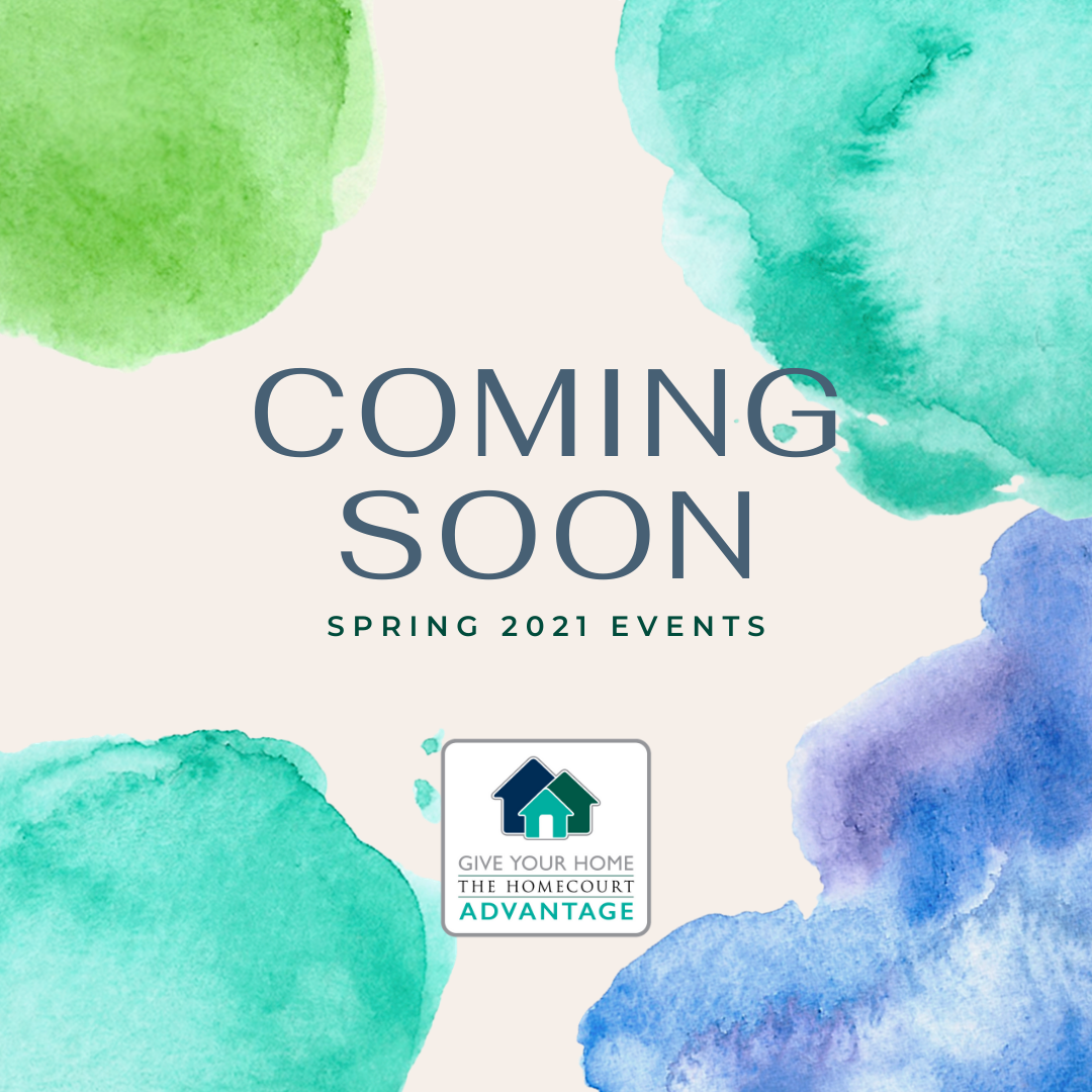 Spring 2021 Events Coming Soon